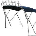 Soporte para cañas de pescar para toldos.