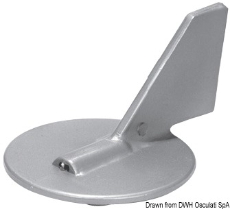 Ánodo de aleta para Yamaha 150/225 CV 2/4 tiempos