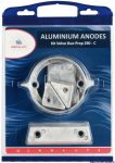 Kit de ánodos para motores Volvo, intercambiables con los originales.