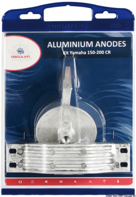 Kit de ánodos para fuerabordas Yamaha