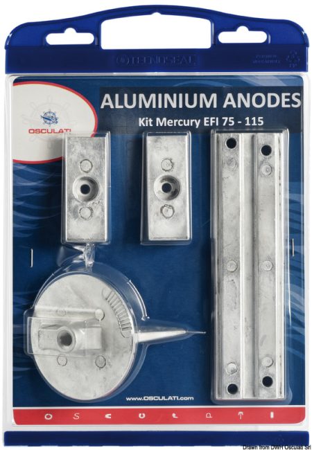 Kit de ánodo para Mercurio