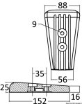 Patas de ánodo SX/DPS