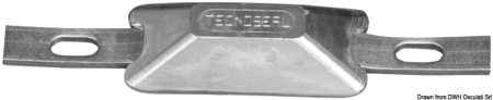 Ánodos rectangulares con inserto