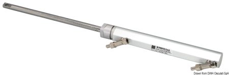 Sistema de dirección hidráulica ULTRAFLEX Gotech para motores intraborda/fueraborda de hasta 115 HP, suministrado en kit completo