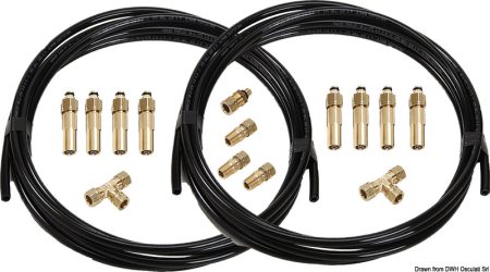 Kit de piloto automático para aplicación a sistemas de gobierno 45.273.00/01/03