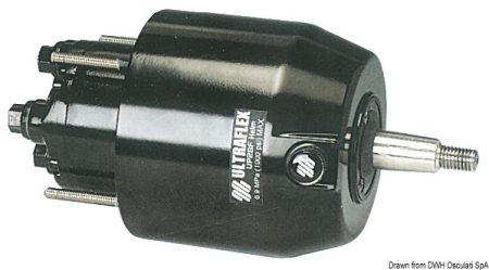Sistema de dirección hidráulica ULTRAFLEX para motores fueraborda de hasta 300 HP