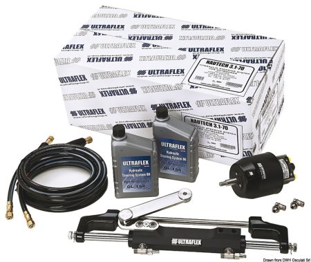 Kit sistema dirección NAUTECH max 300 HP