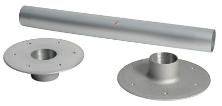 Osculati Pedestal Mesa Heavy Duty Aluminio Anodizado