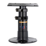 Pedestal de mesa gigante negro resistente