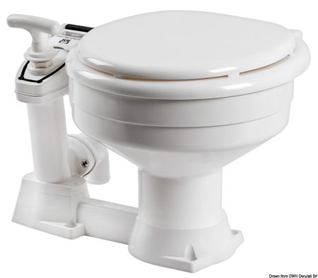 Inodoro manual ultraligero RM69