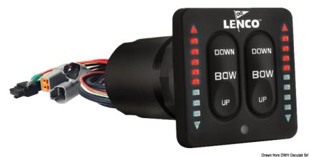 Paneles de control de interruptores táctiles LENCO