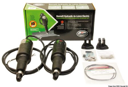 Kit de reequipamiento LENCO para embellecedores Bennet. Del sistema hidráulico al eléctrico