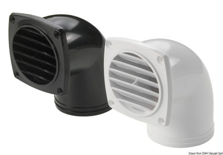 Ventilación de manguera ABS con collar