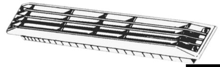 Ventilaciones de lamas “Zebra”