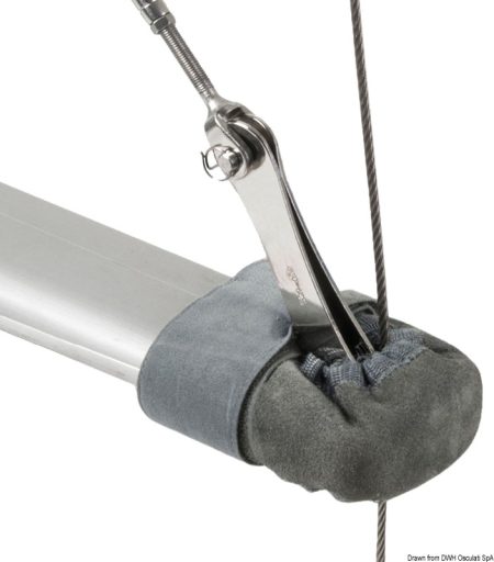 Funda de cuero natural para crucetas