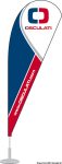 Bandera de Osculati, bandera de lágrima y bandera de plumas