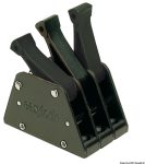 Mordaza Triple Easylock anodizado negro