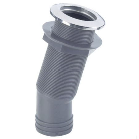 Desagüe de cabeza de acero inoxidable 15°con válvula