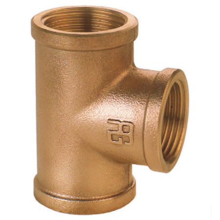 Racor en T GUIDI bronce FFF