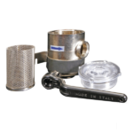 Filtro de agua de latón cromado