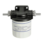 Filtro gasolina de 10 micras con cartucho desechable