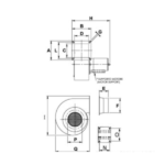  Ventilador centrífugo CEM