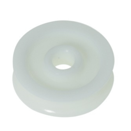 Polea Delrin blanco