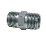Racor Conector Doble Macho Inox