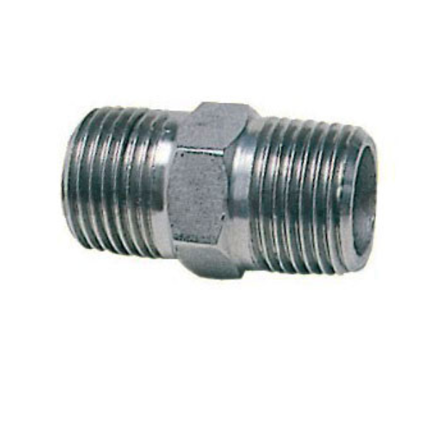 Racor Conector Doble Macho Inox Racor Conector Doble Macho Inox