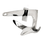Ancla Trefoil Acero Inoxidable con Placa de Agarre
