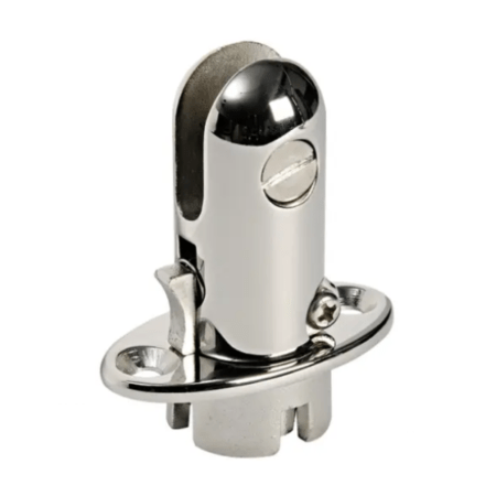 Base Soporte para Toldo Bimini Acero Inox 90x40 mm Empotrable