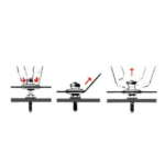 Blister de 5 botones hembra Loxx 15 mm