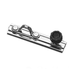 Deslizador de acero inoxidable 22 mm