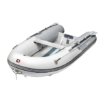 Embarcación Auxiliar con casco en V de aluminio, 2,90 mt, 7,5 CV, 3 plazas