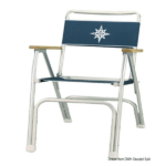Silla plegable de aluminio anodizado barco