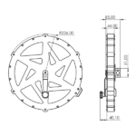 Douglas Marine Carrete de Cincha Ultra Resistente Evo Reel