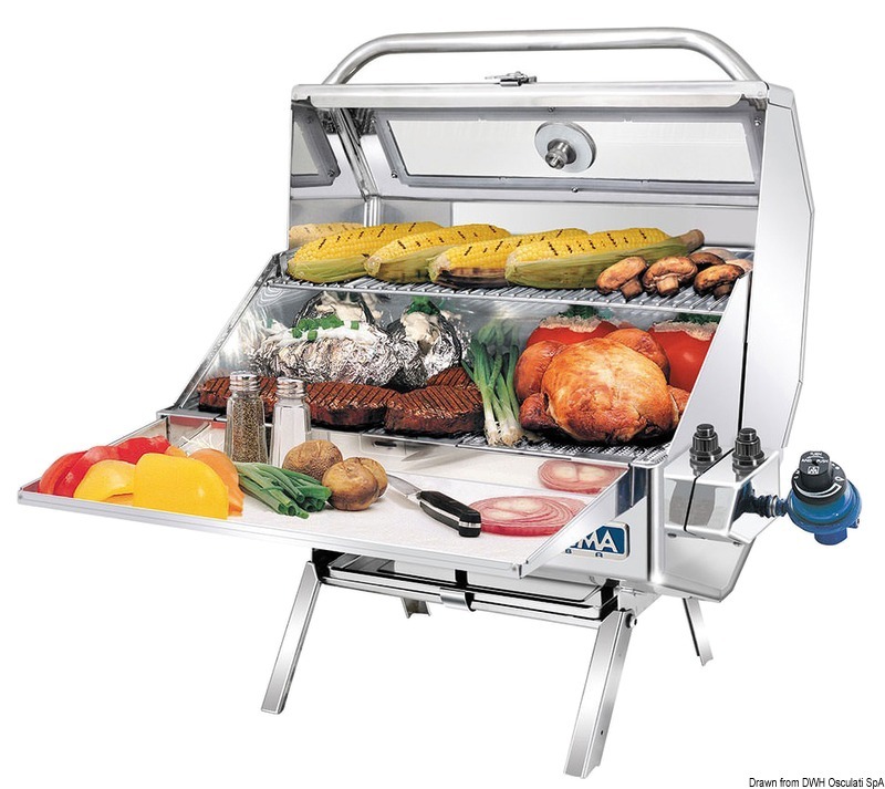 Barbacoa de infrarrojos MAGMA Catalina con tecnología de grill por infrarrojos Barbacoa de infrarrojos MAGMA Catalina con tecnología de grill por infrarrojos