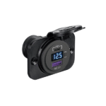 Voltímetro Digital + Doble Conector USB tipo A+C