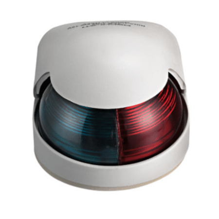 Luz Posición Bicolor carcasa blanca Osculati