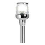 Luz de ancla con mástil retráctil 360° Classic y base Advance