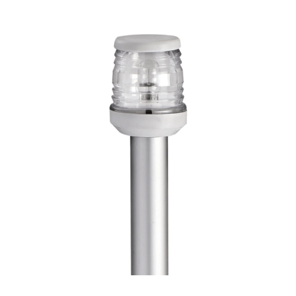 Luz de ancla con mástil retráctil de aluminio Classic 360° Luz de ancla con mástil retráctil de aluminio Classic 360°