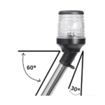 Luz extraíble de 360°