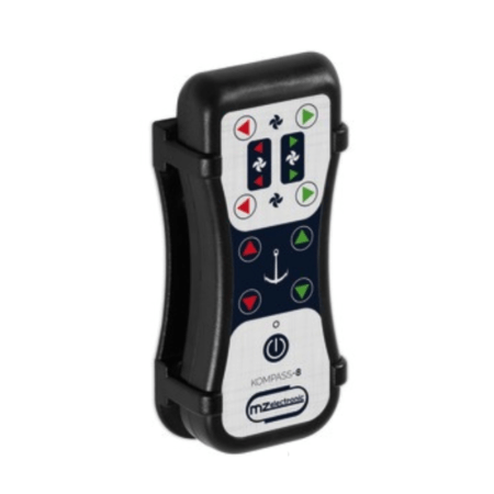 MZ ELECTRONIC Control remoto Kompass-8 (transmisor + receptor)