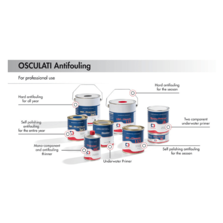 Osculati Antifouling Antivegetativa Autopulimentable SP Classic 153 5L