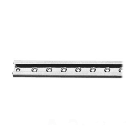 Riel de acero inoxidable para cursores 1 m