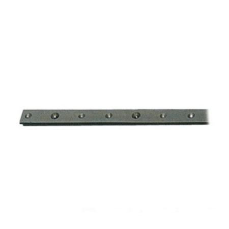 Riel de aleación ligera anodizado 22x3 mm 2 m