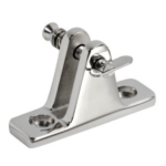 Soporte de horquilla inox para toldos