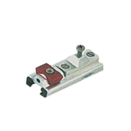 Soporte de pared para carril de 25x4 mm