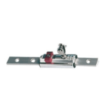 Soporte horquilla para carril 25x4 mm