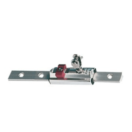 Soporte horquilla para carril 25x4 mm